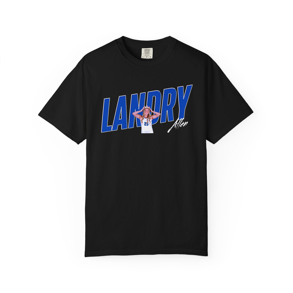 Landry Allen Cursive Combo Colored Premium Tee