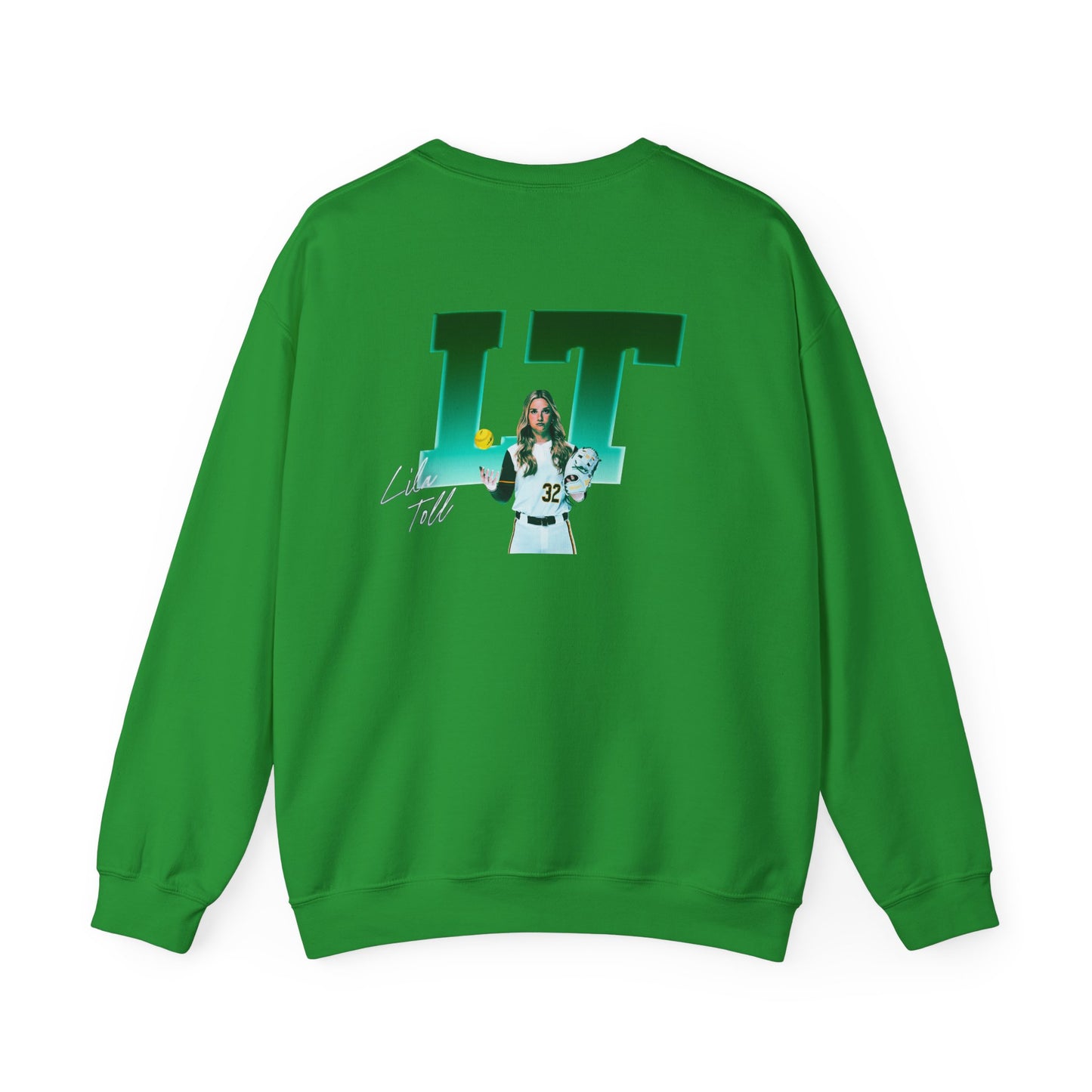 Lila Toll Logo Front & Back Crewneck