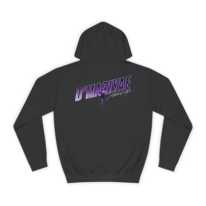 D'Mariyae Jennings Cursive Combo Colored Premium Hoodie