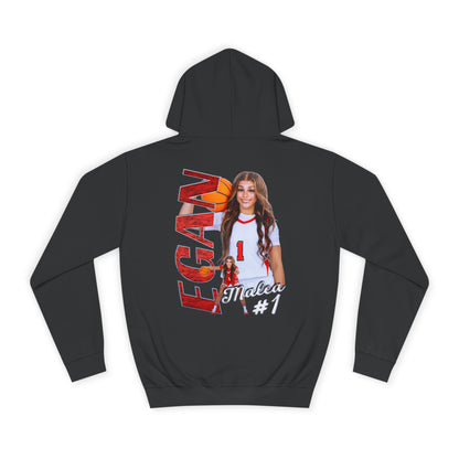 Malea Egan Vertical Name Premium Hoodie