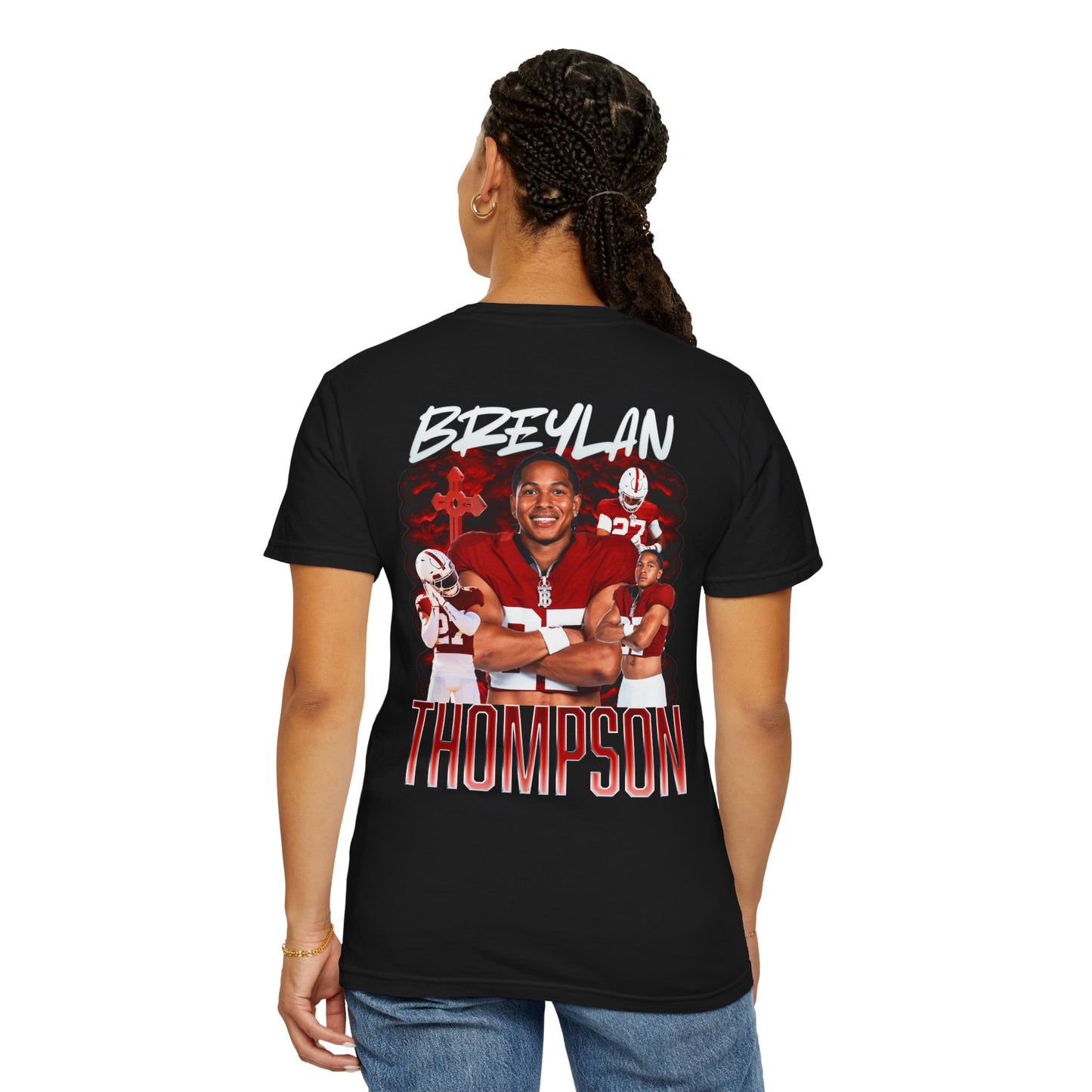Breylan Thompson Logo Front & Back Premium Tee
