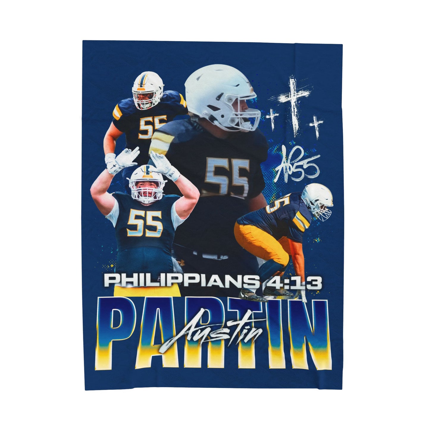 Austin Partin 60"-80" Plush Blanket