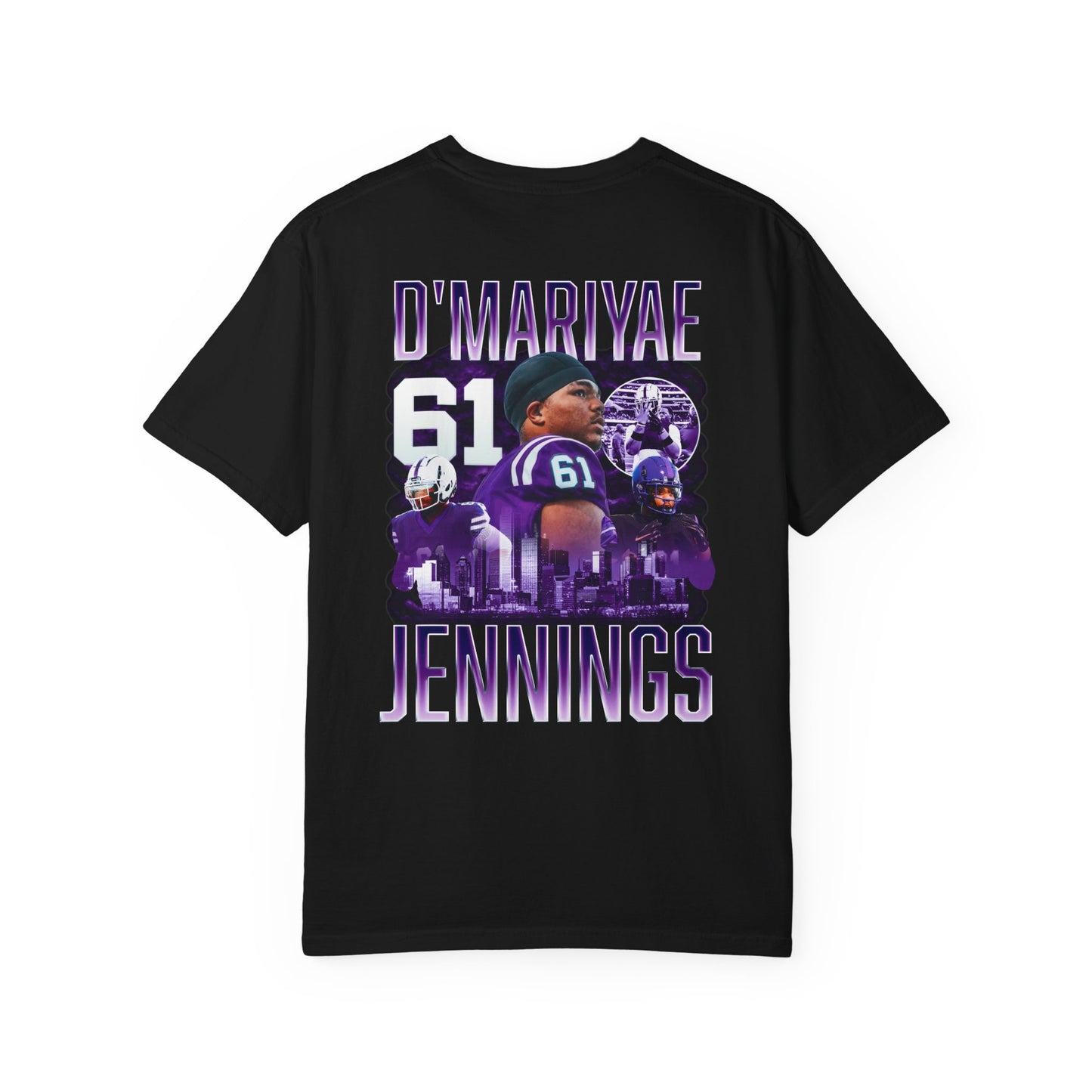 D'Mariyae Jennings Logo Front & Back Premium Tee