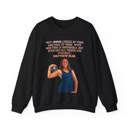 Brielle Moseley Athlete Quote Crewneck Sweatshirt