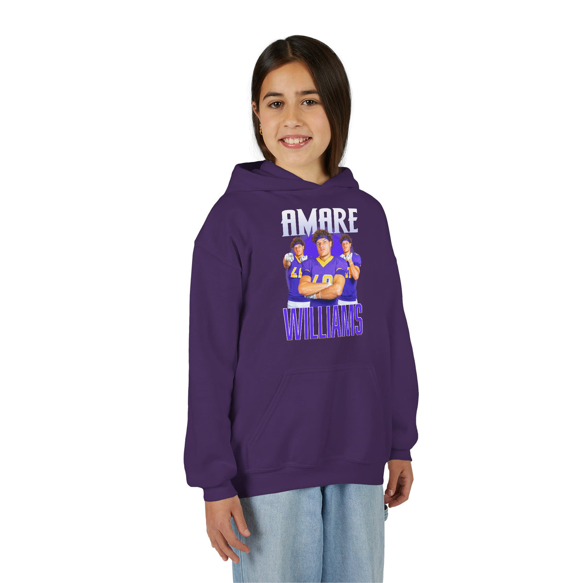 Amare Williams Kids Hoodie
