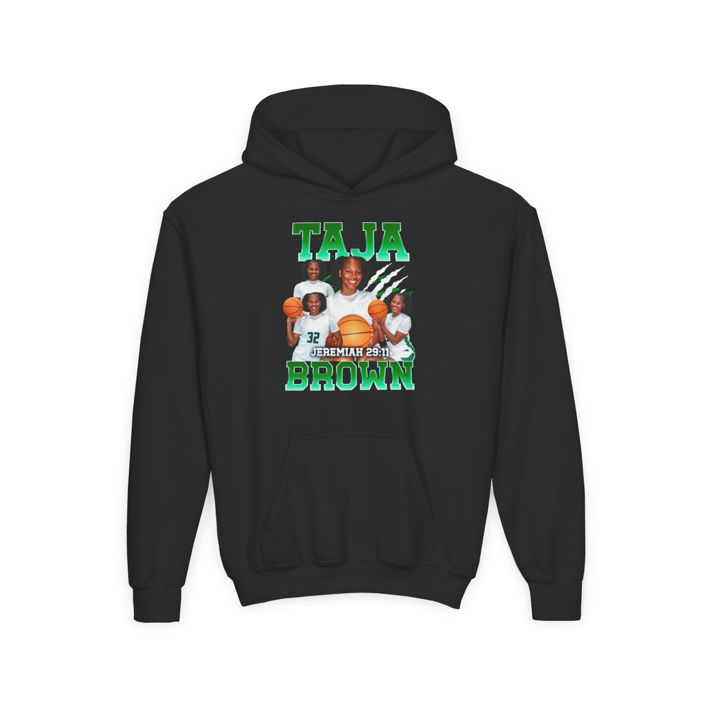 Taja Brown Kids Hoodie
