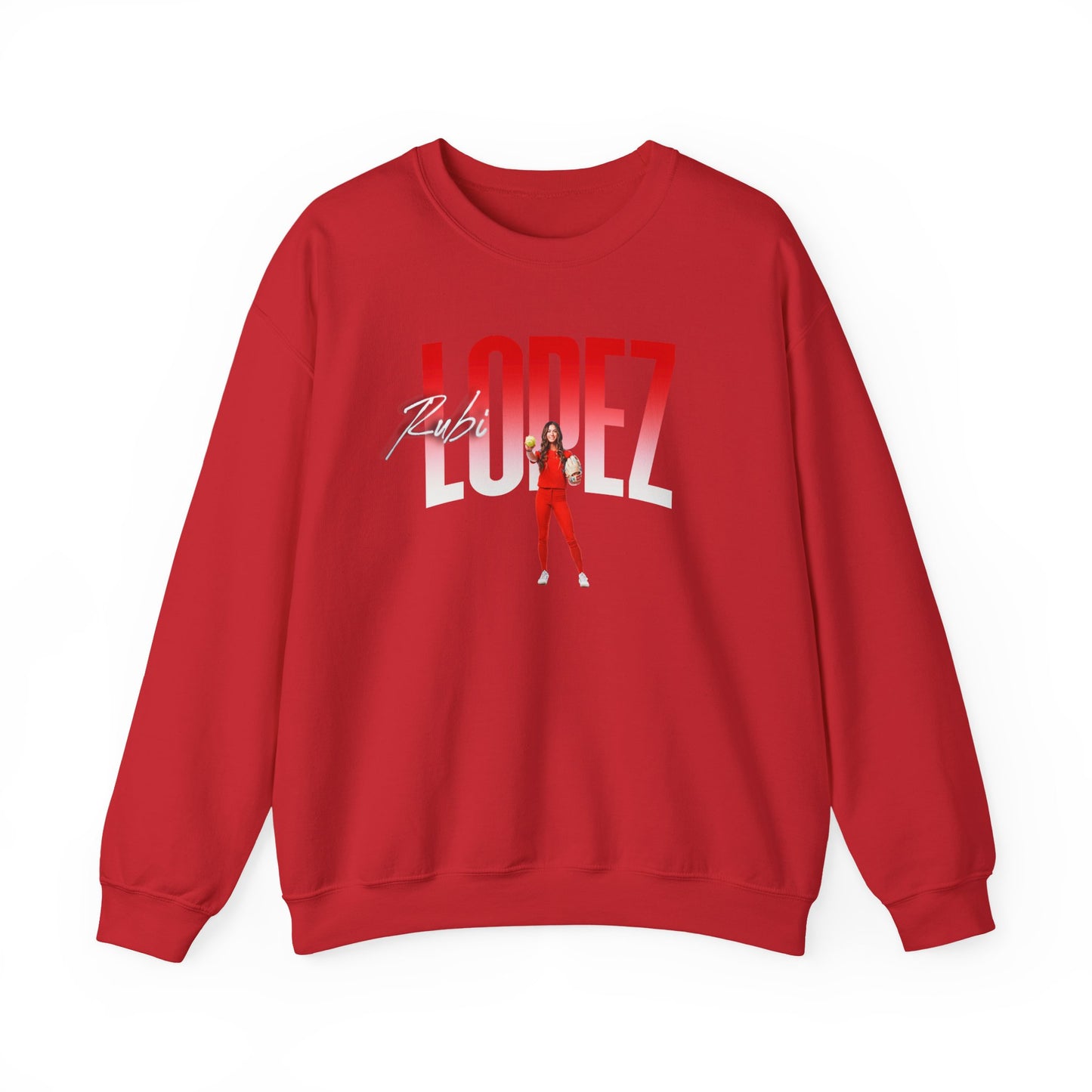 Rubi Lopez Big Last Name Crewneck Sweatshirt