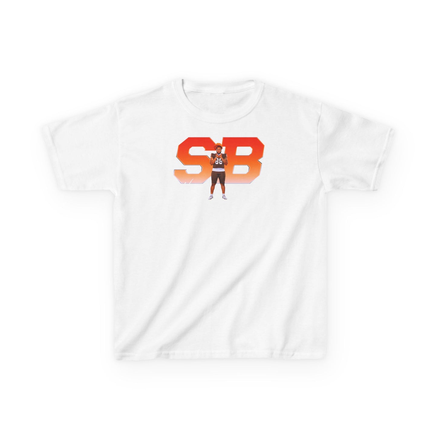 Selah Brown Big Initials Kids Tee