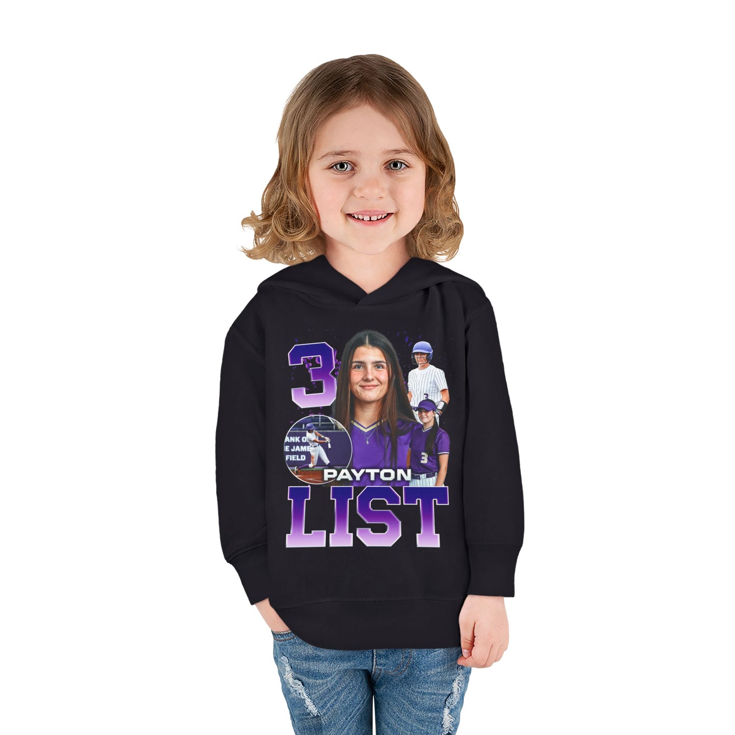 Payton List Toddler Pullover Hoodie