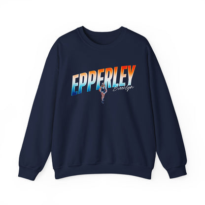 Brooklyn Epperley Cursive Combo Colored Crewneck Sweatshirt