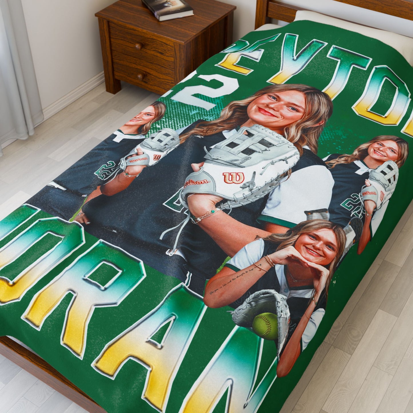 Peyton Moran 60"-80" Plush Blanket