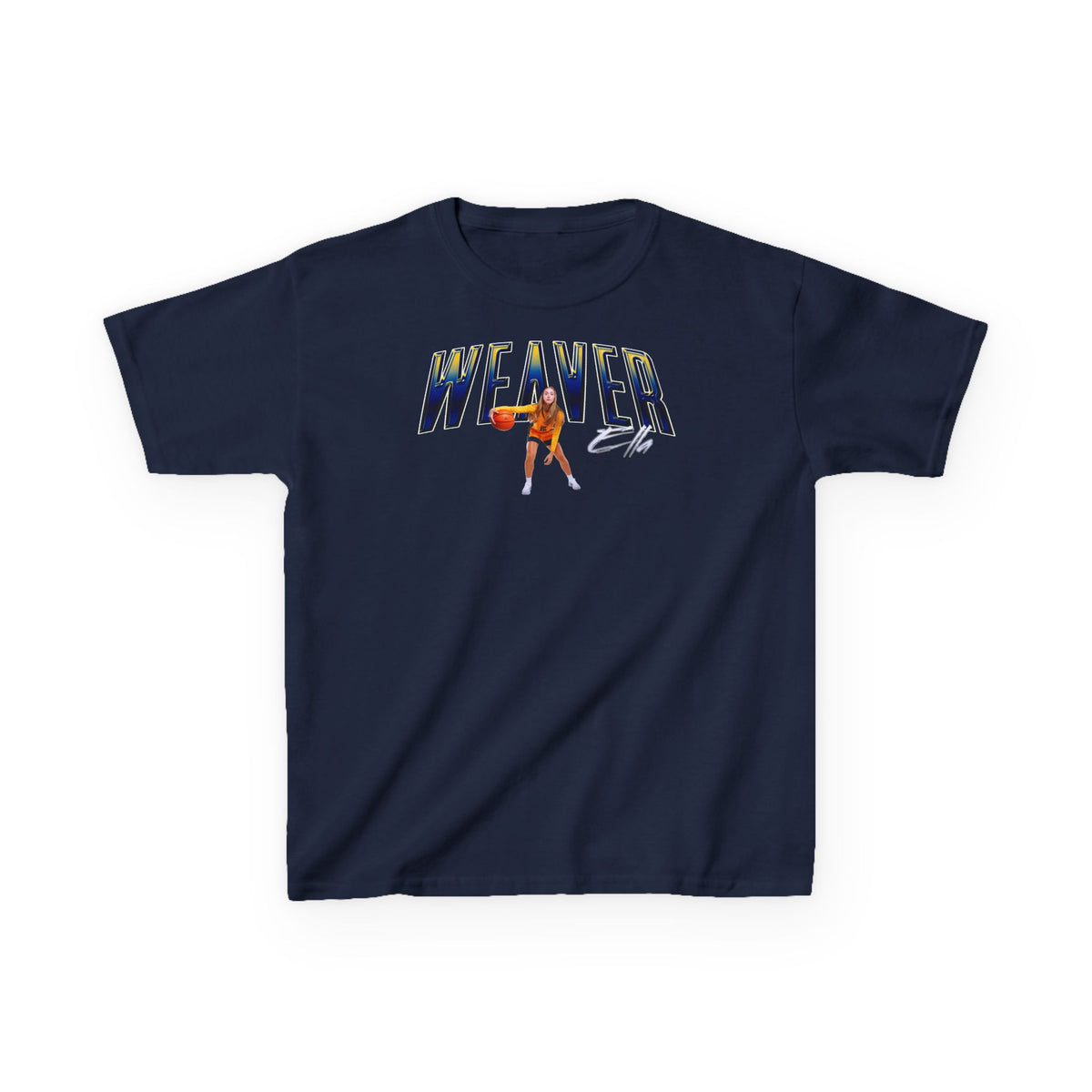 Ella Weaver Curved Combo Kids Tee