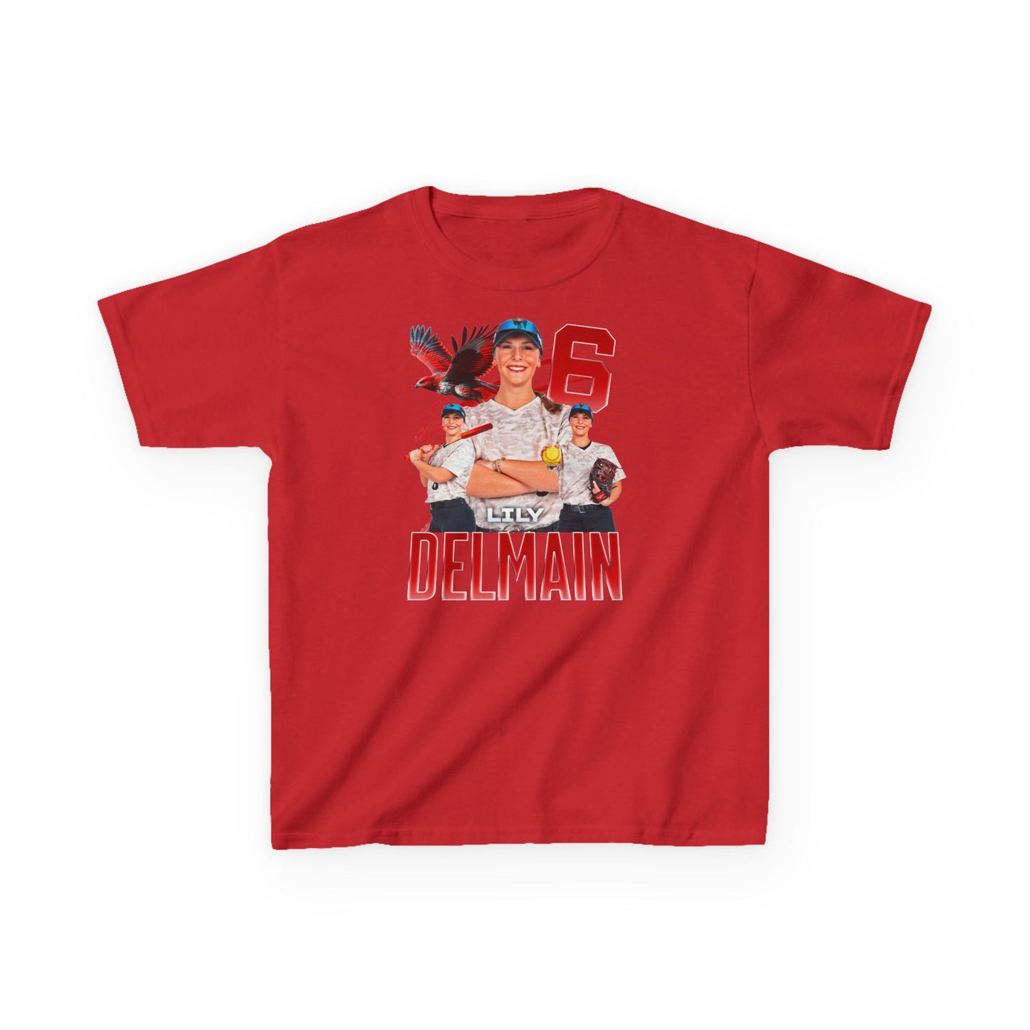 Lily Delmain Team Mascot Kids Tee