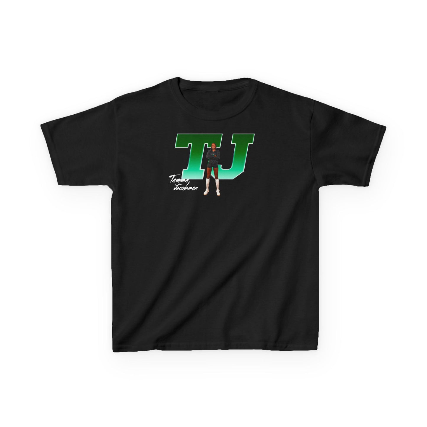 Tessa Jacobson Big Initials Kids Tee