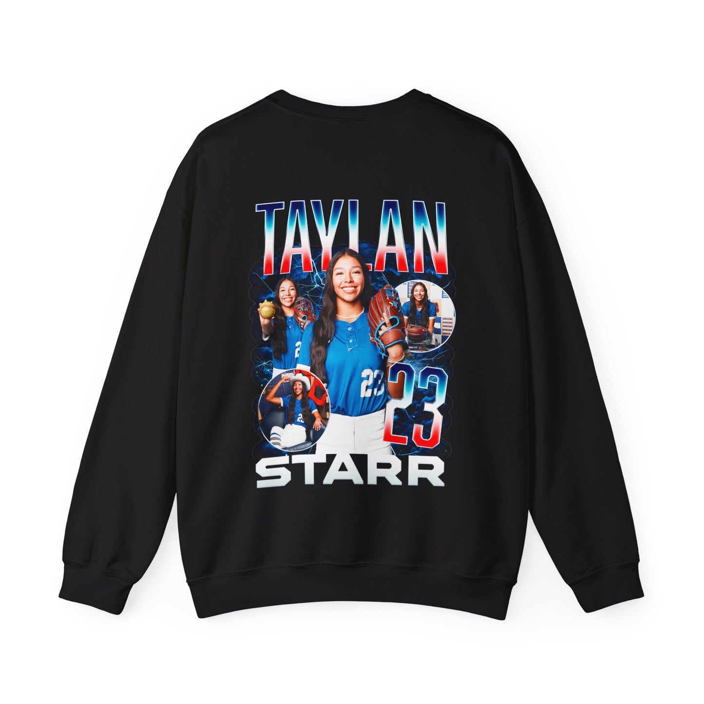 Taylan Starr Logo Front & Back Crewneck