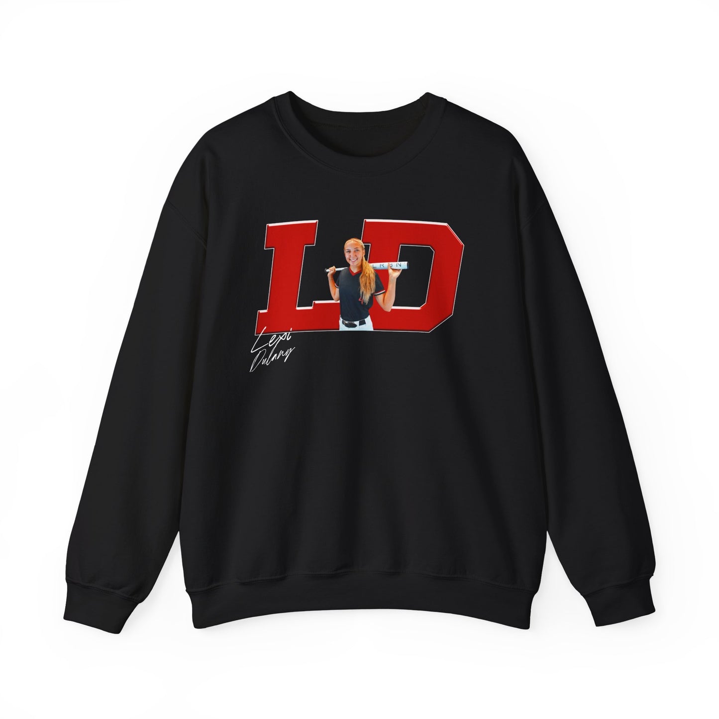 Lexi Dulany Big Initials Crewneck Sweatshirt