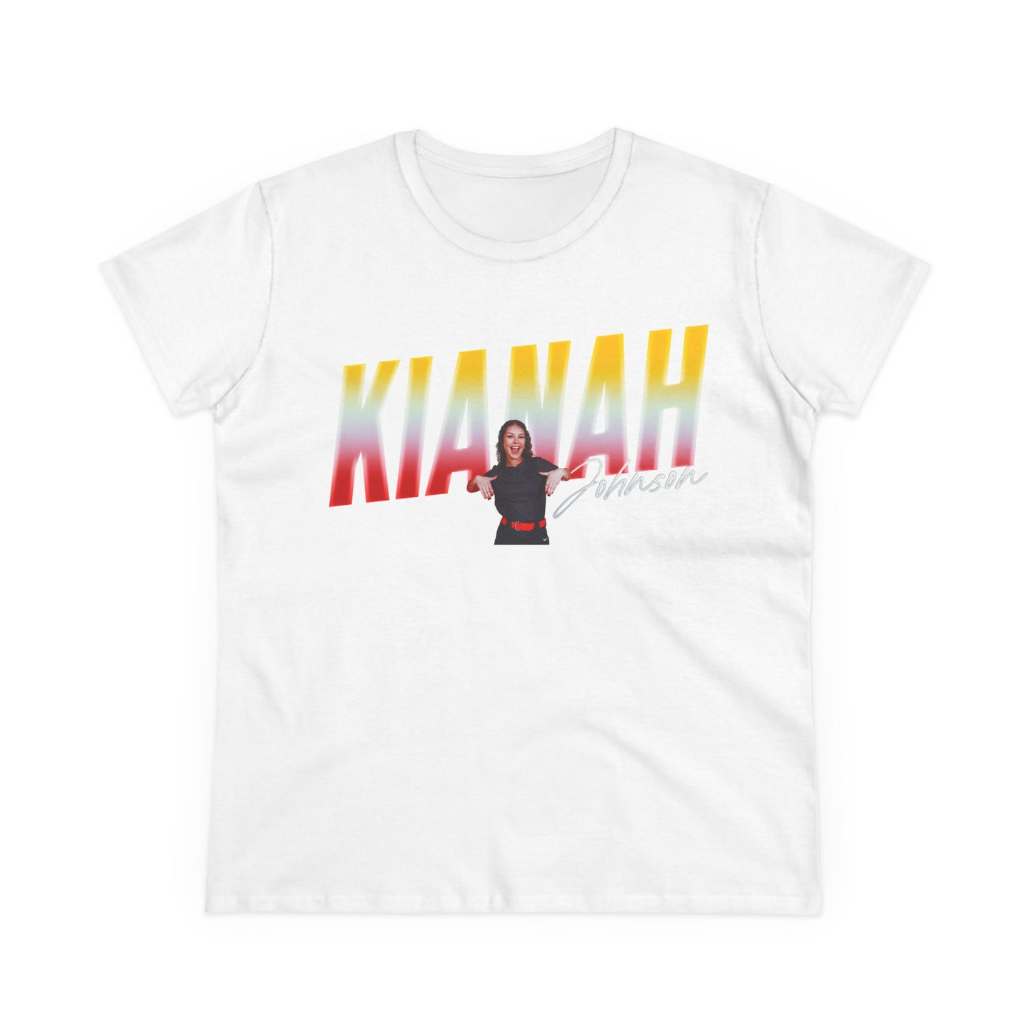 Kianah Johnson Cursive Combo Women's Tee