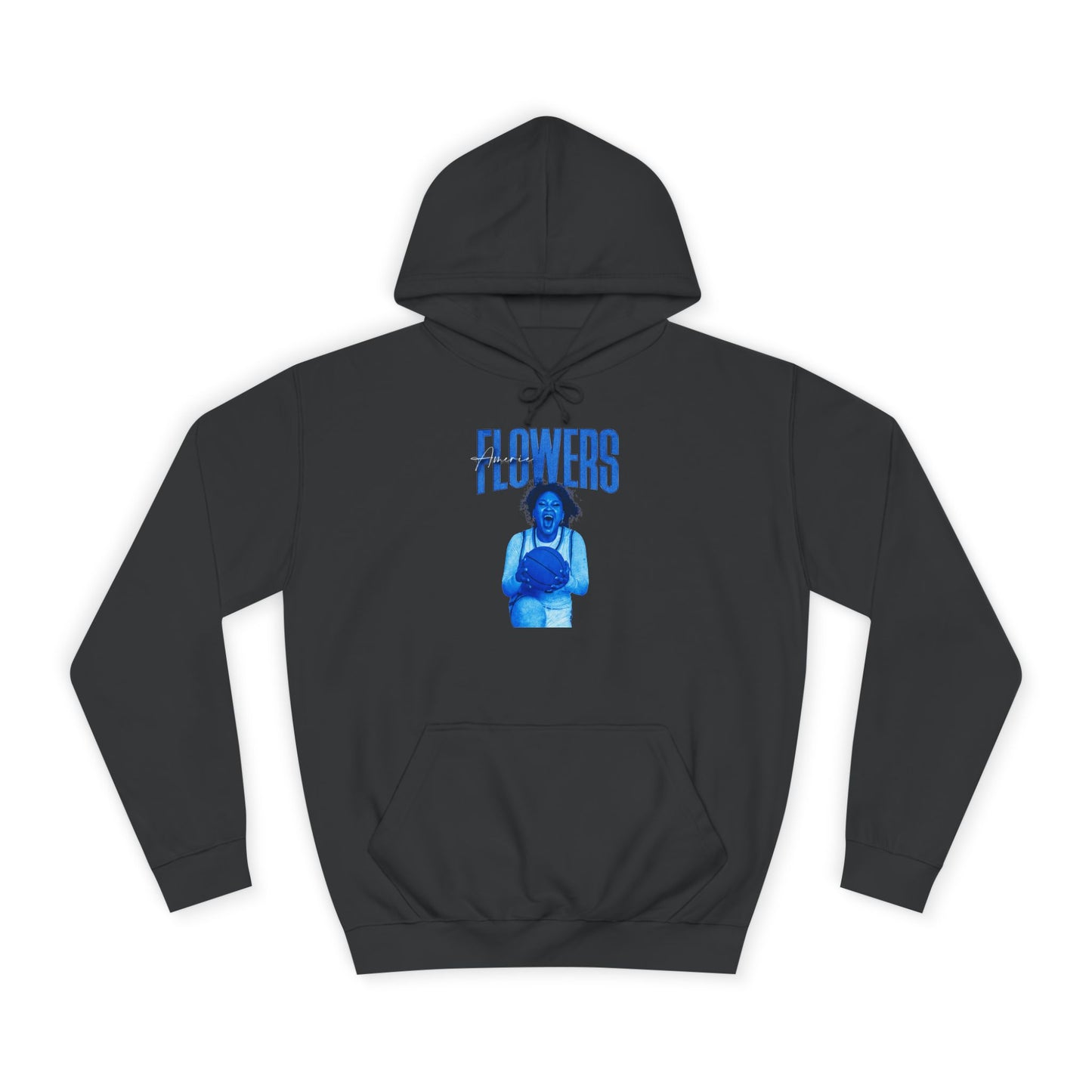 Amerie Flowers Faded Glory Blackout Premium Hoodie