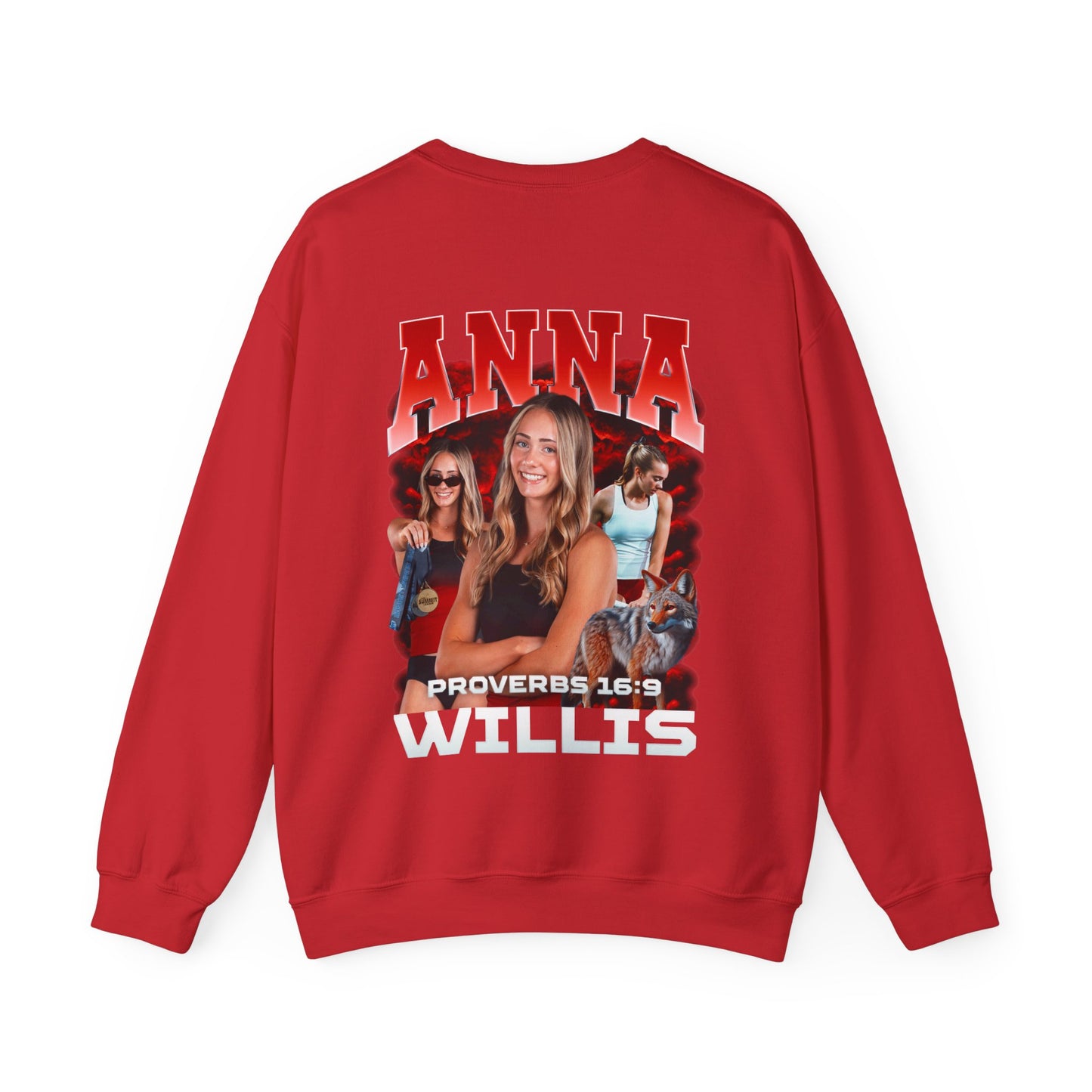 Anna Willis Logo Front & Back Crewneck