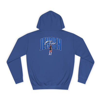 Elise Jensen Curved Combo Colored Premium Hoodie