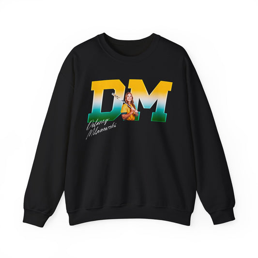 Delaney Milanowski Big Initials Crewneck Sweatshirt