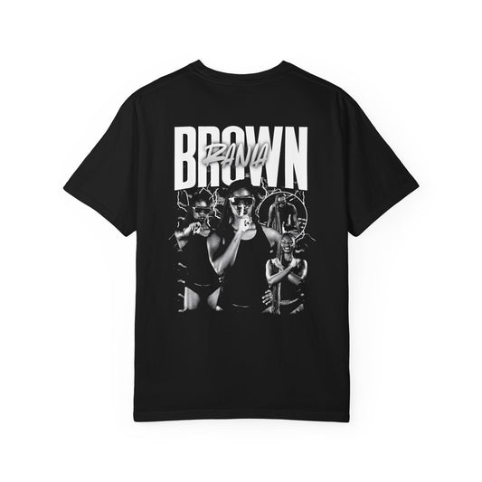 Rania Brown Vintage Blackout Premium Tee