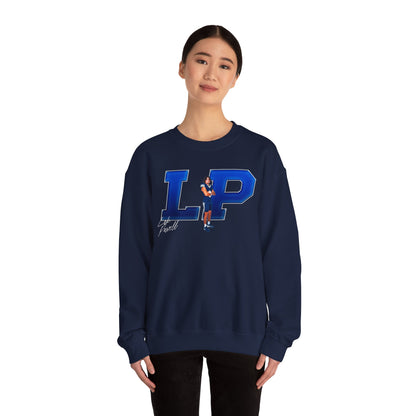 Lek Powell Big Initials Crewneck Sweatshirt