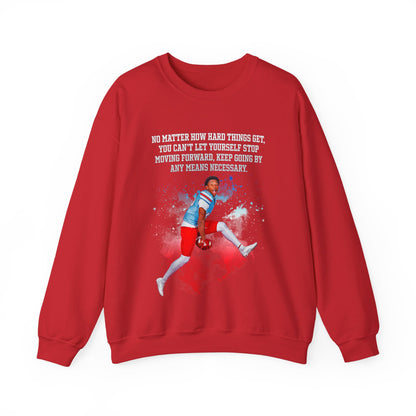 Marcellus Honeycutt Jr. Featured Quote Crewneck Sweatshirt