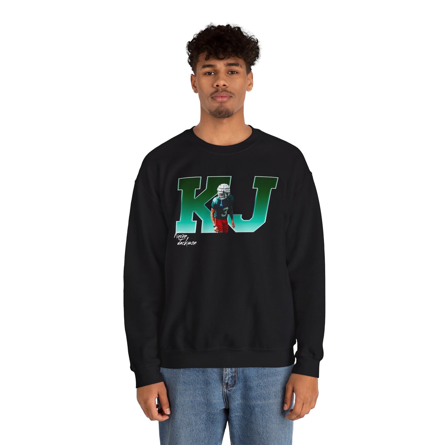 Kieren Jackson Big Initials Crewneck Sweatshirt