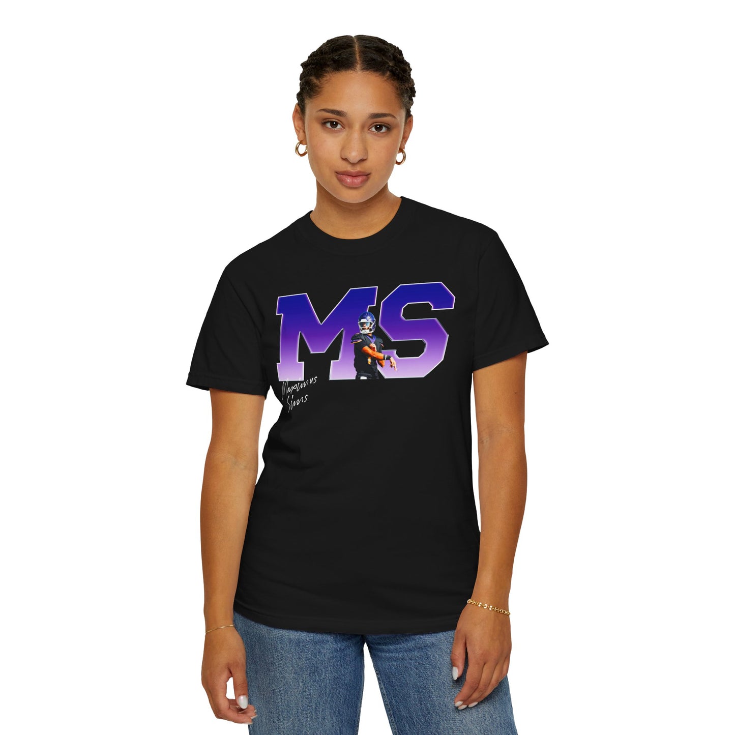 Maximus Sims Big Initials Colored Premium Tee