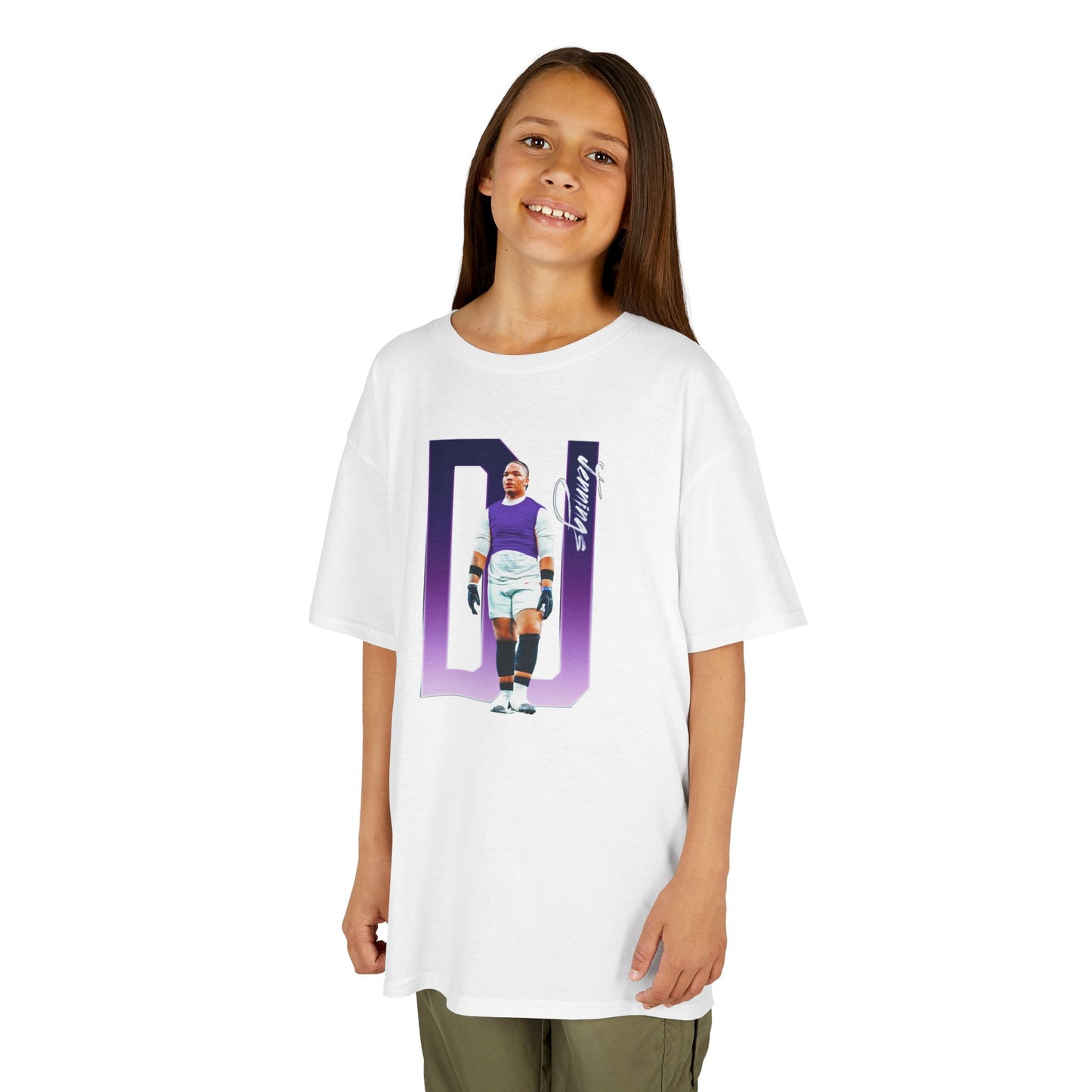 D'Mariyae Jennings Player Icon Initials Kids Tee