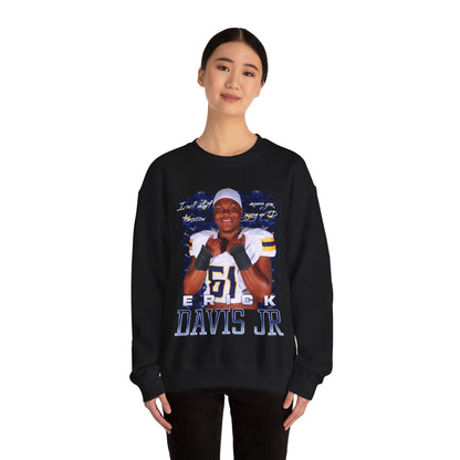 Erick Davis Jr. Featured Quote Crewneck Sweatshirt