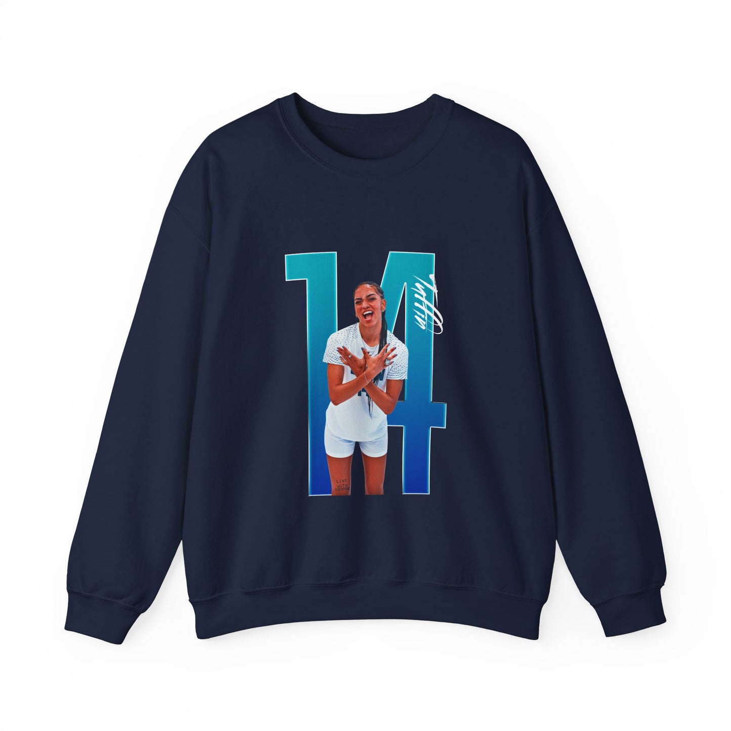 Jada Tuffin Player Icon Number Crewneck Sweatshirt