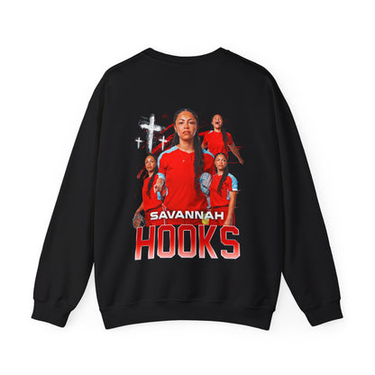 Savannah Hooks Logo Front & Back Crewneck