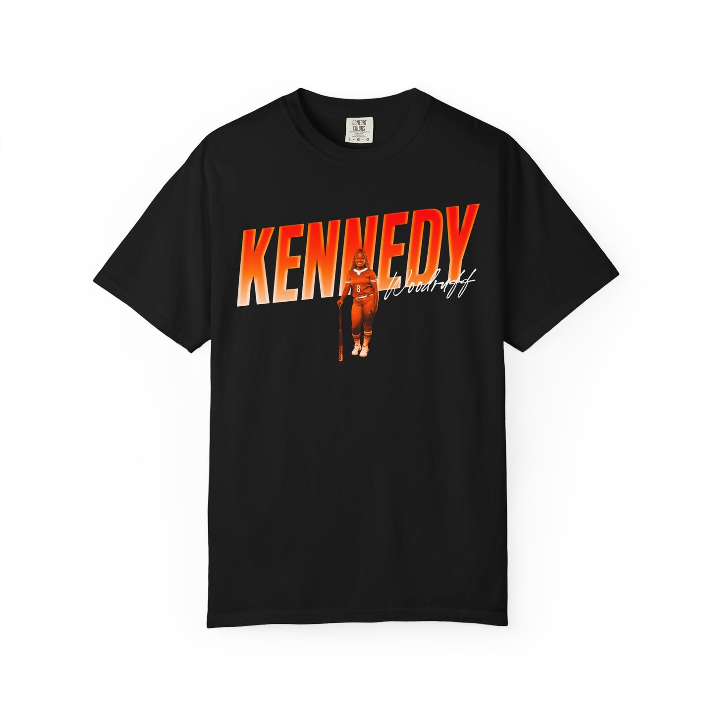 Kennedy Woodruff Cursive Combo Colored Premium Tee