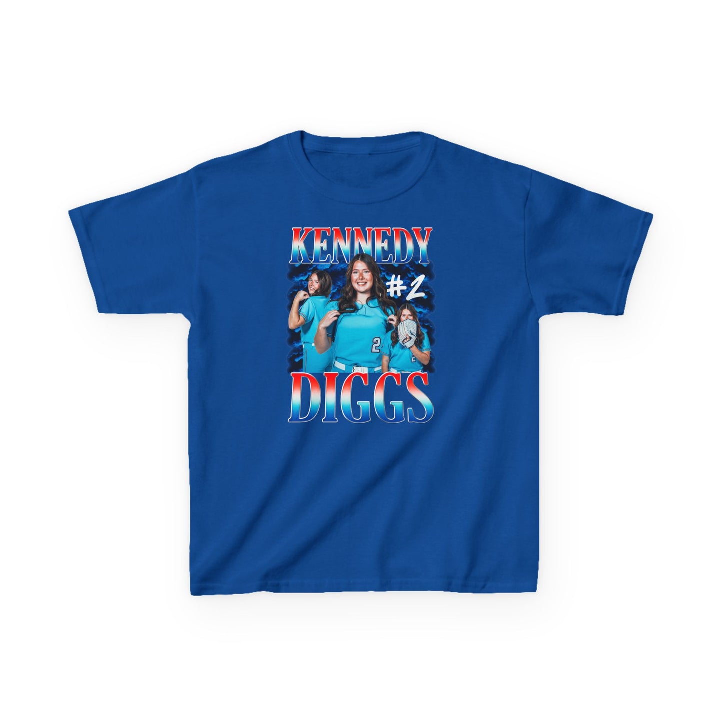 Kennedy Diggs Single Color Combo Kids Tee