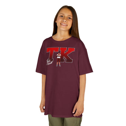 Tyler Keinath Big Initials Colored Kids Tee