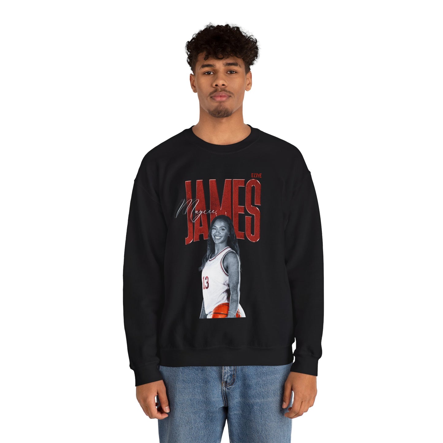 Maycee James Faded Glory Crewneck Sweatshirt