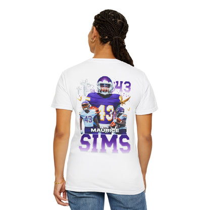 Maurice Sims Logo Front & Back Premium Tee