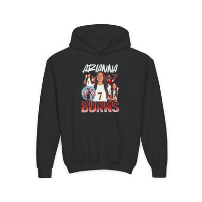 Arianna Burns White & Colored Combo Kids Hoodie
