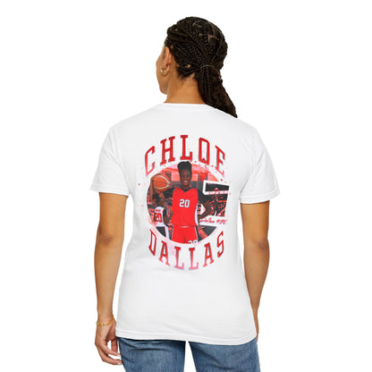 Chloe Dallas Logo Front & Back Premium Tee