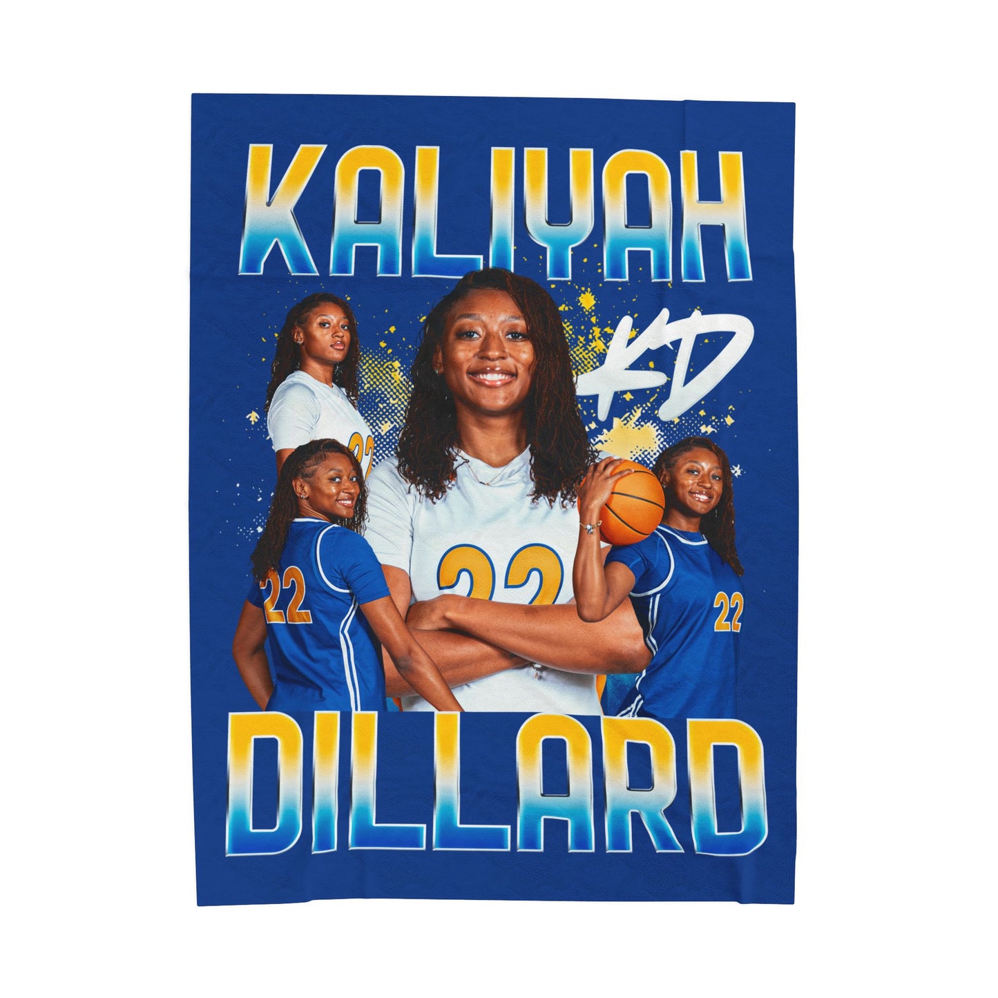 Kaliyah Dillard 60"-80" Plush Blanket
