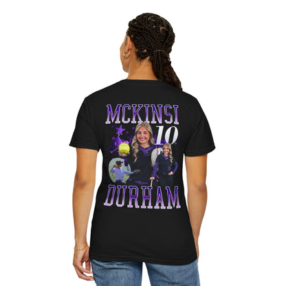 Mckinsi Durham Logo Front & Back Premium Tee