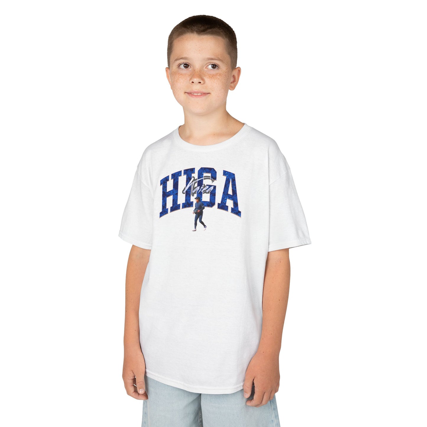 Kaiea Higa Big Last Name Kids Tee