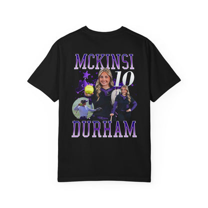 Mckinsi Durham Logo Front & Back Premium Tee