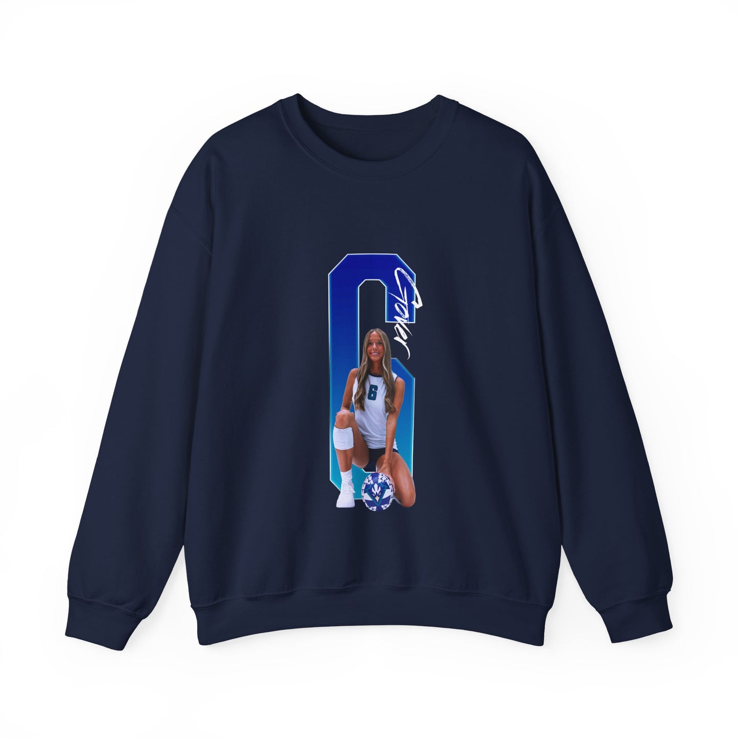 Lily Goyer Player Icon Number Crewneck Sweatshirt