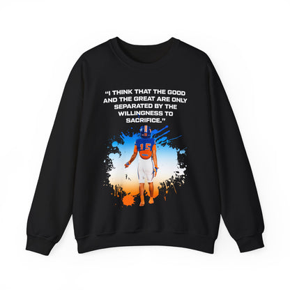Xzavier Wright Featured Quote Crewneck Sweatshirt