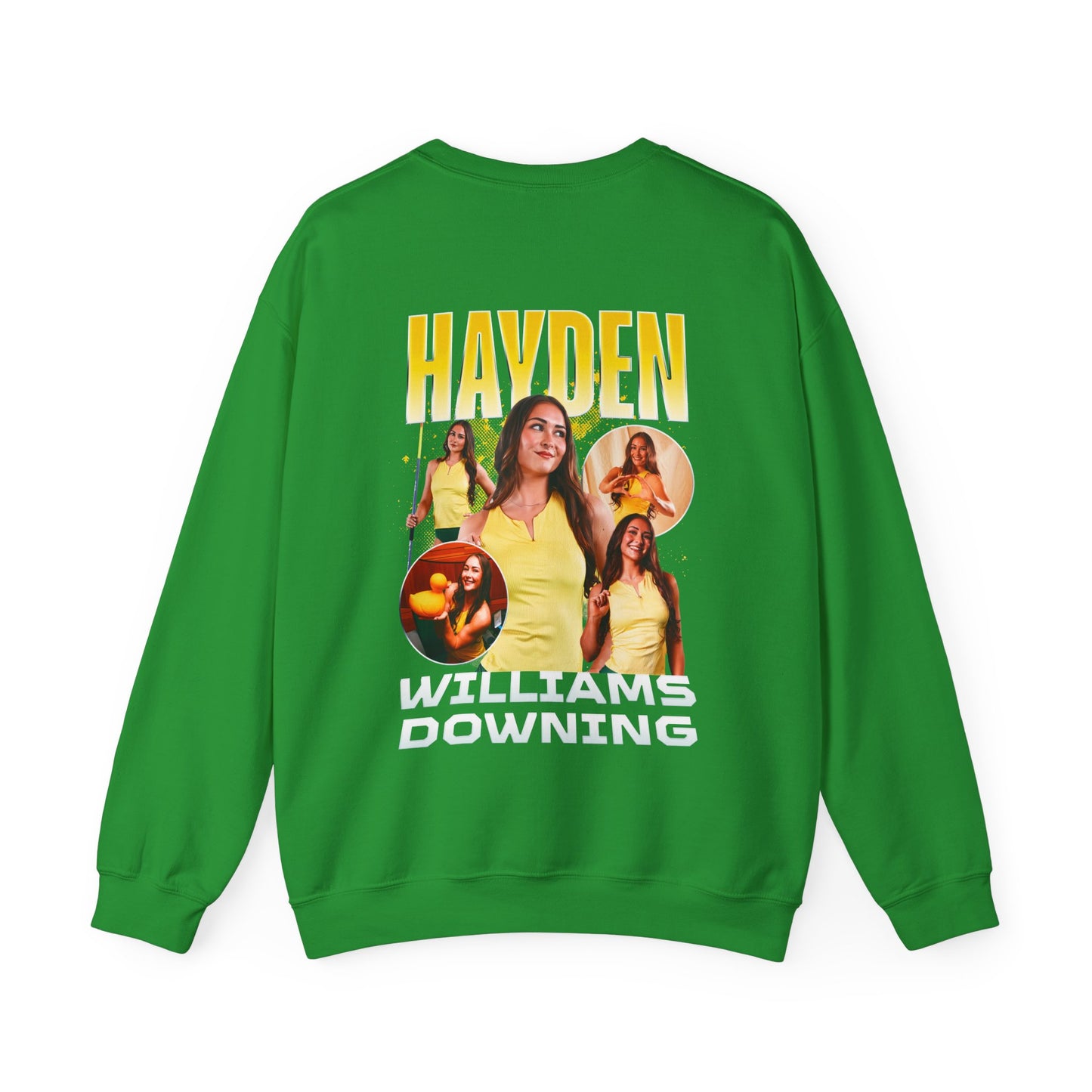 Hayden Williams-Downing Logo Front & Back Crewneck