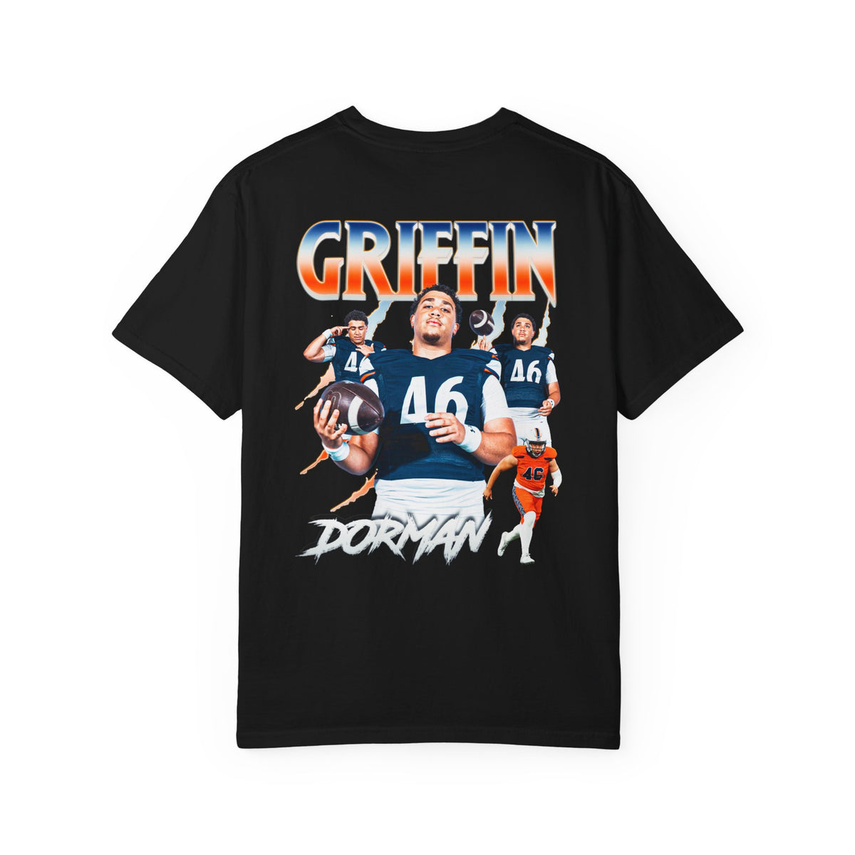 Griffin Dorman Logo Front & Back Premium Tee