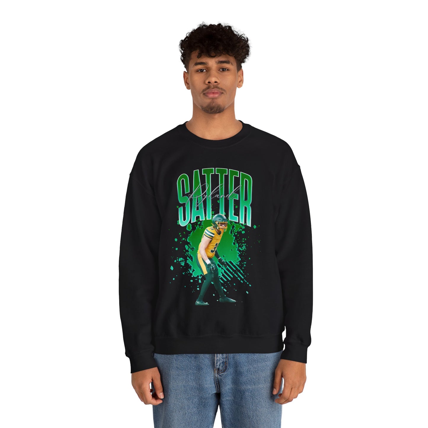 Ryland Satter Splatter Crewneck Sweatshirt